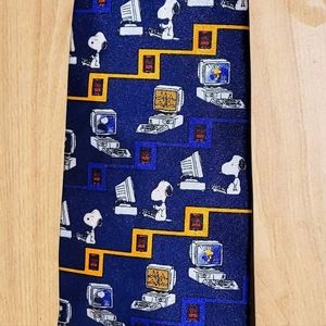 Snoopy men's necktie